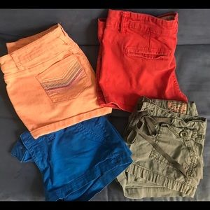 Small Colored Shorts Bundle